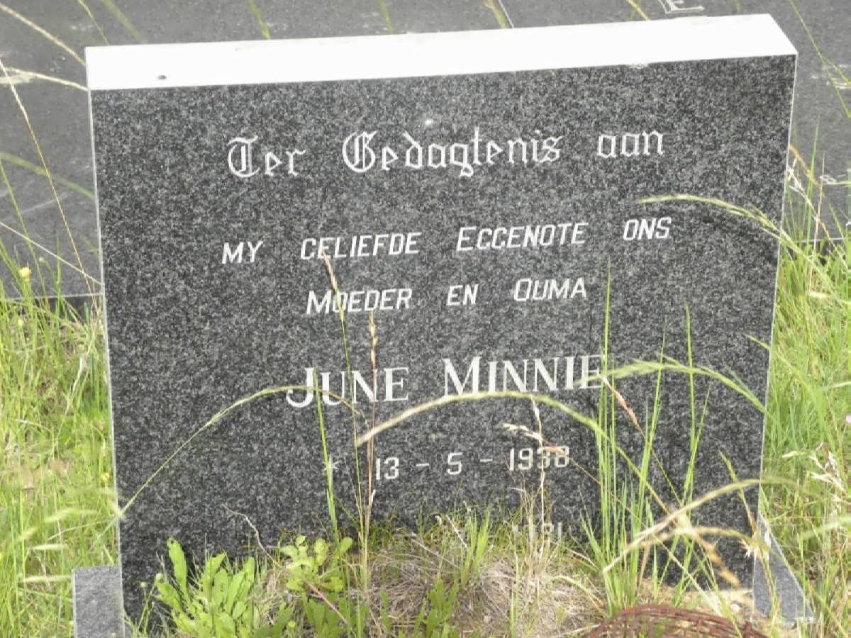MINNIE June 1938-1981