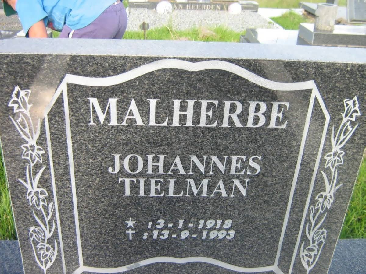 MALHERBE Johannes Tielman 1918-1993