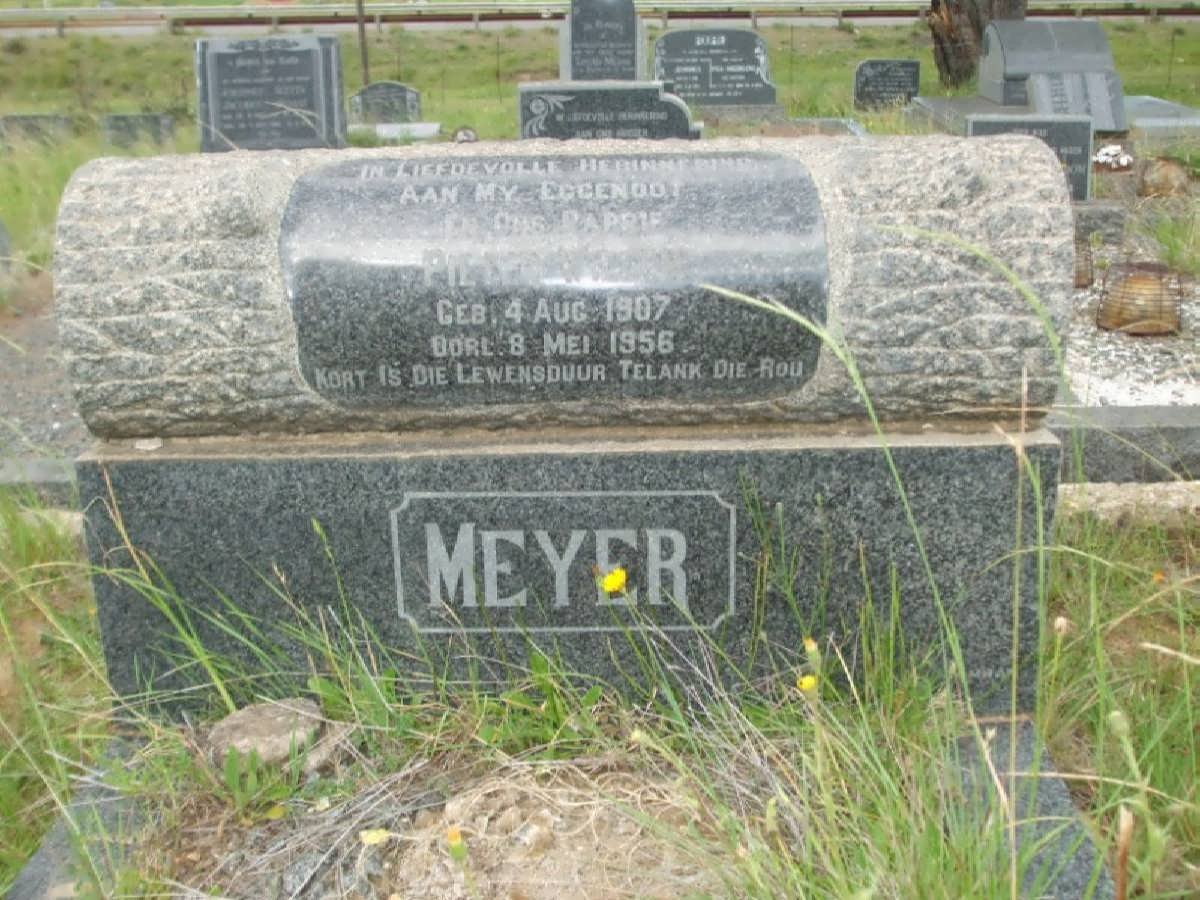 MEYER Pieter W. 1907-1956