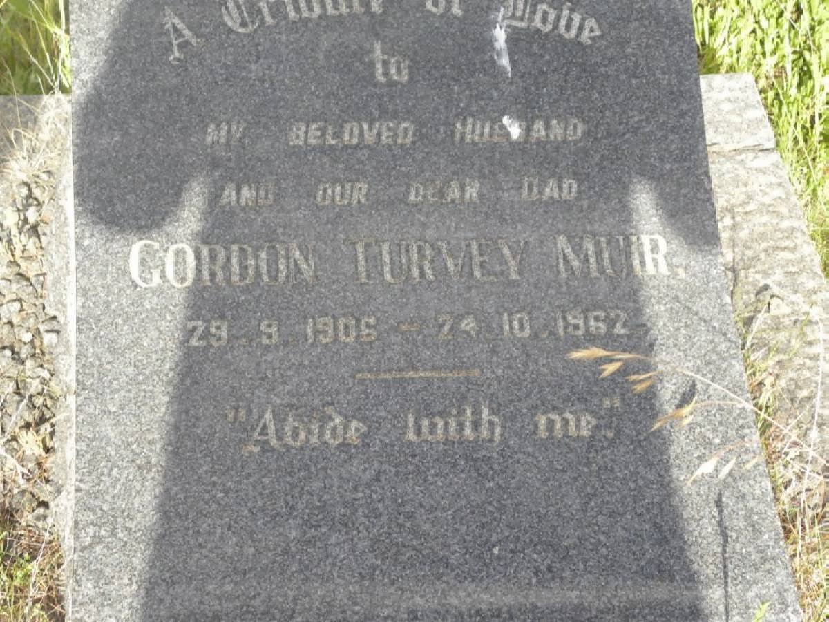 MUIR Gordon Turvey 1906-1962