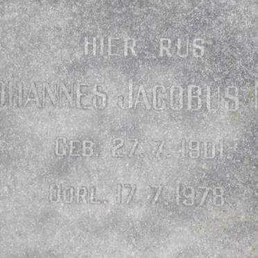 NEL Johannes Jacobus 1901-1978