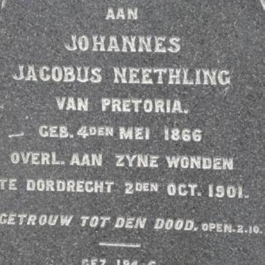 NEETHLING Johannes Jacobus 1866-1901