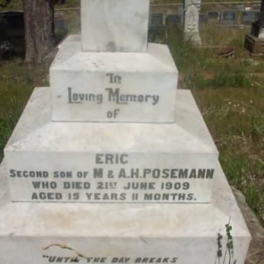 POSEMANN Eric -1909