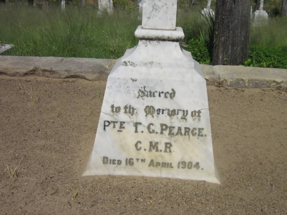PEARCE T.G. -1904