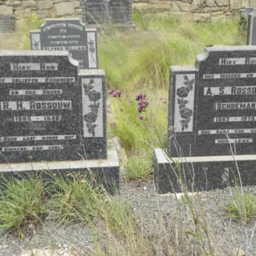 ROSSOUW R.H. 1885-1946 &amp; A.S. SCHOEMAN 1892-1979