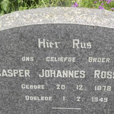 ROSSOUW Casper Johannes 1878-1949
