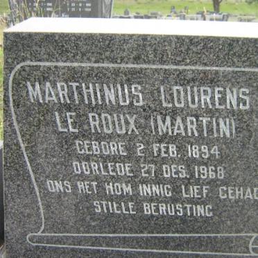 ROUX Marthinus Lourens, le 1894-1968