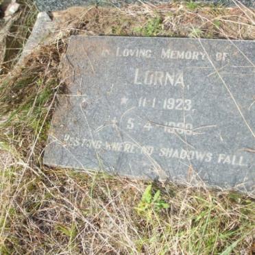 SCOTT Lorna 1923-1980