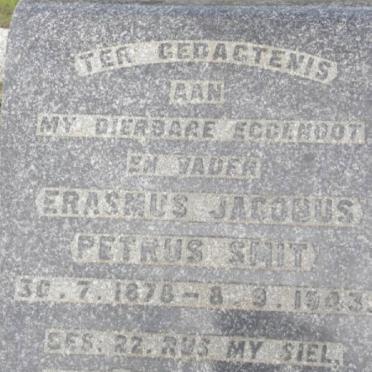 SMIT Erasmus Johannes Petrus 1878-1943