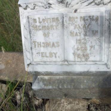 SELBY Thomas -1926