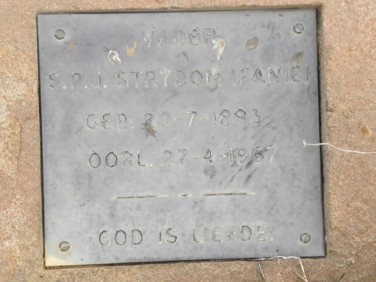 STRYDOM S.P.J. 1893-1967