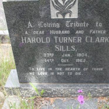 SILLS Harold Turner Clark 1903-1965