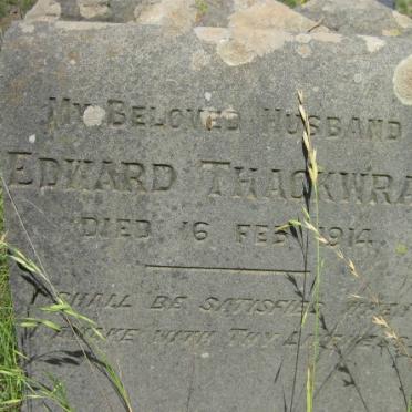 THACKWRAY Edward -1914