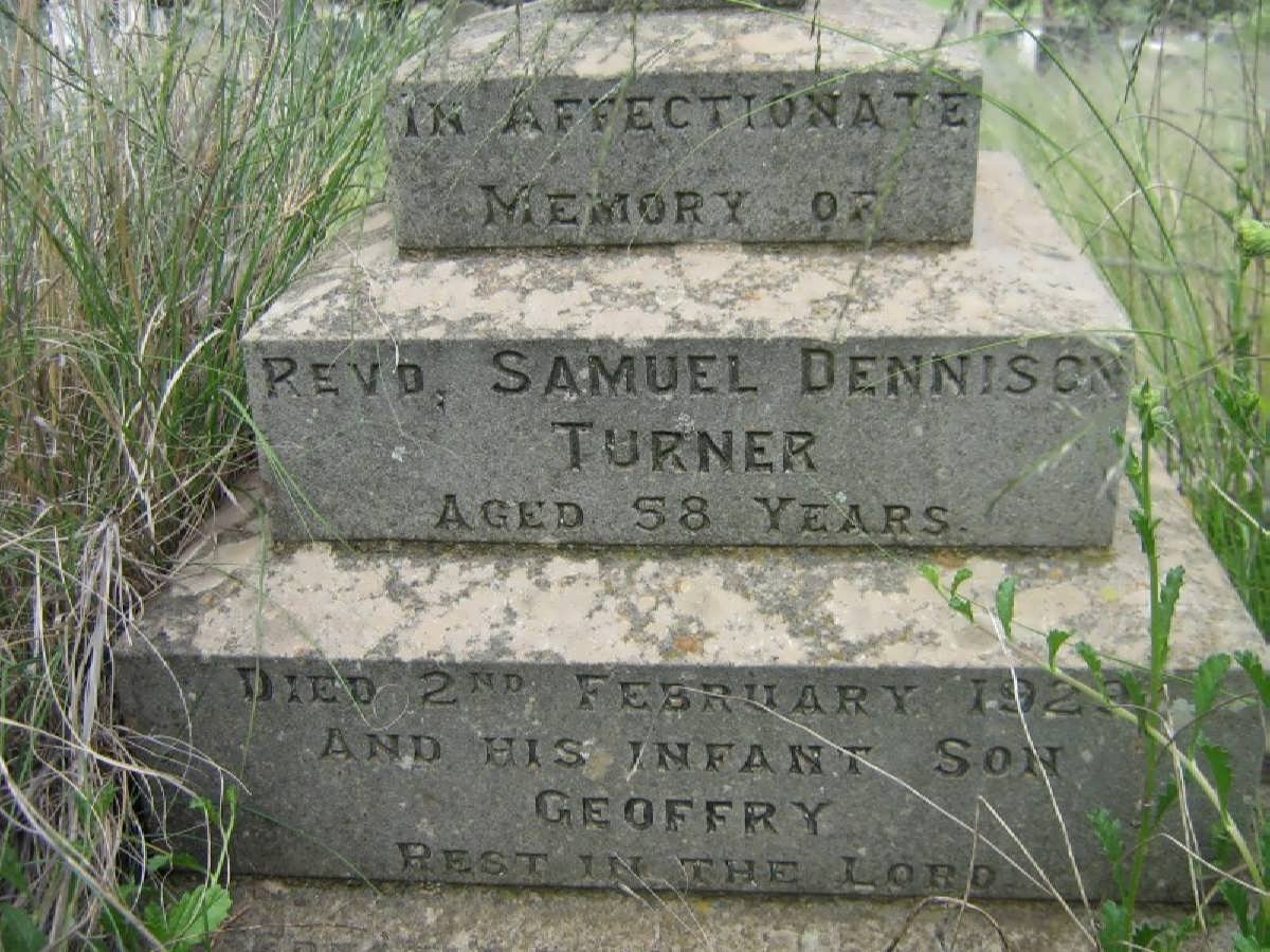 TURNER Samuel Dennison -1923 :: TURNER Geoffry