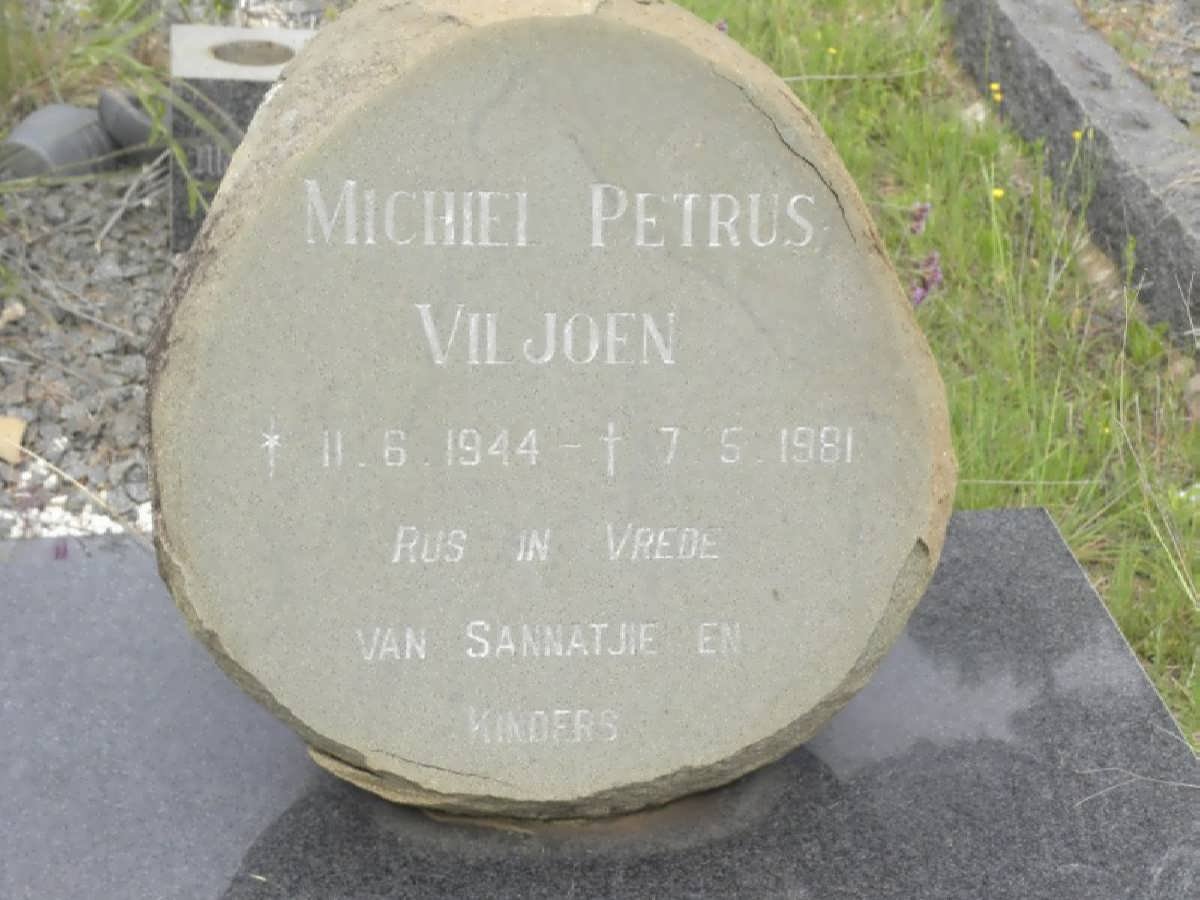 VILJOEN Michiel Petrus 1944-1981