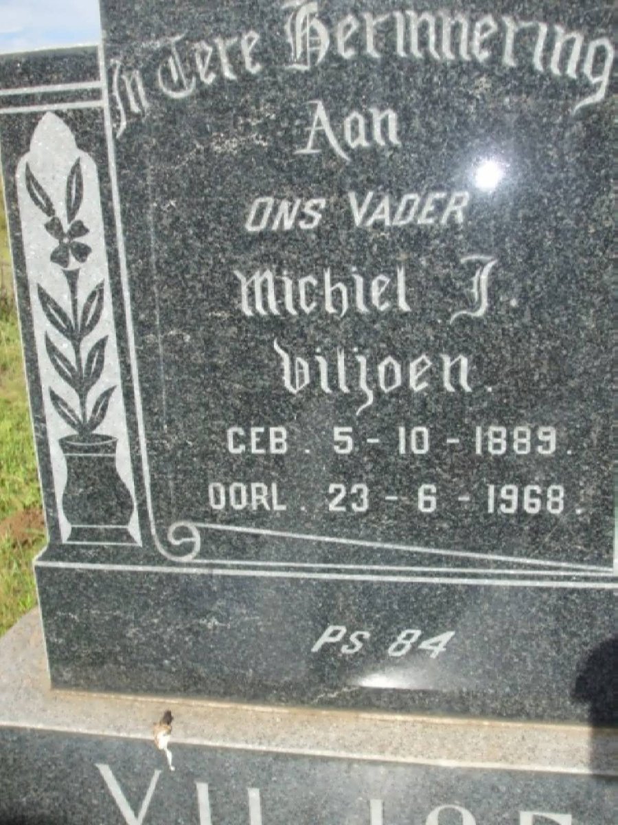 VILJOEN Michiel J. 1889-1968