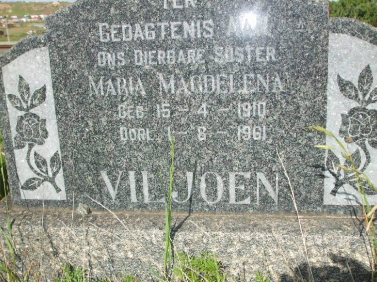 VILJOEN Maria Magdelena 1910-1961