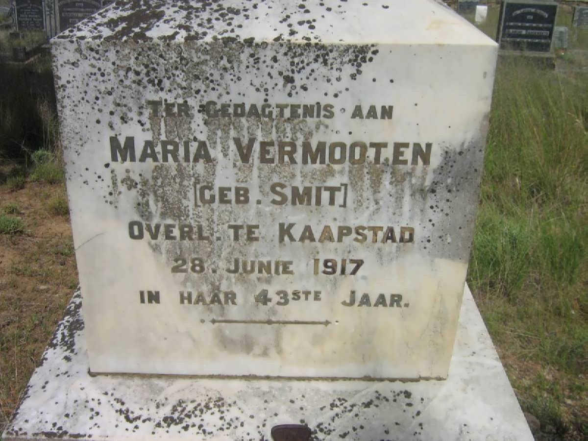 VERMOOTEN Maria nee SMIT -1917
