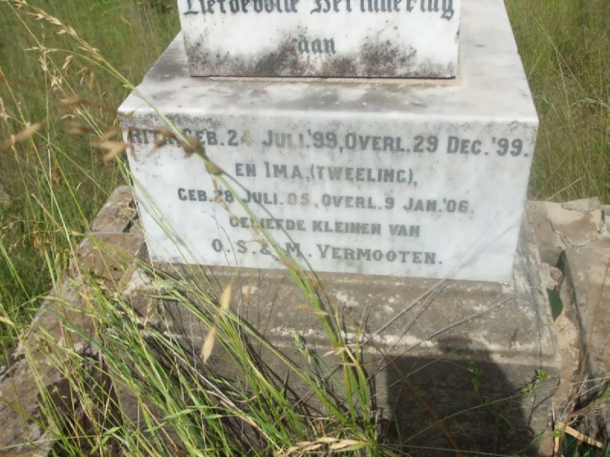 VERMOOTEN Rita 1899-1899 :: VERMOOTEN Ima 1905-1906