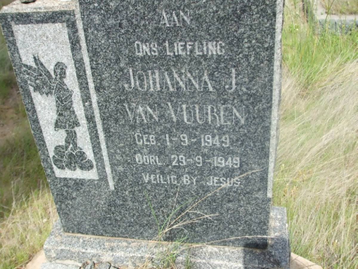 VUUREN Johanna, J van 1949-1949