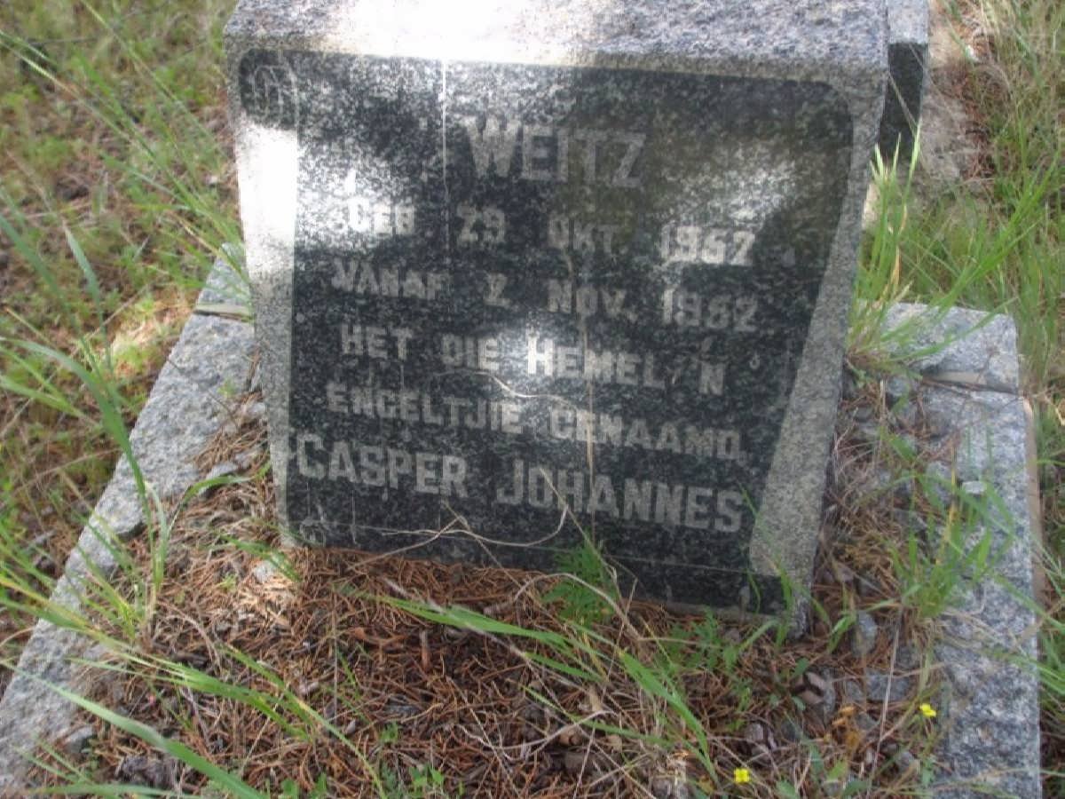 WEITZ Casper Johannes 1952-1952