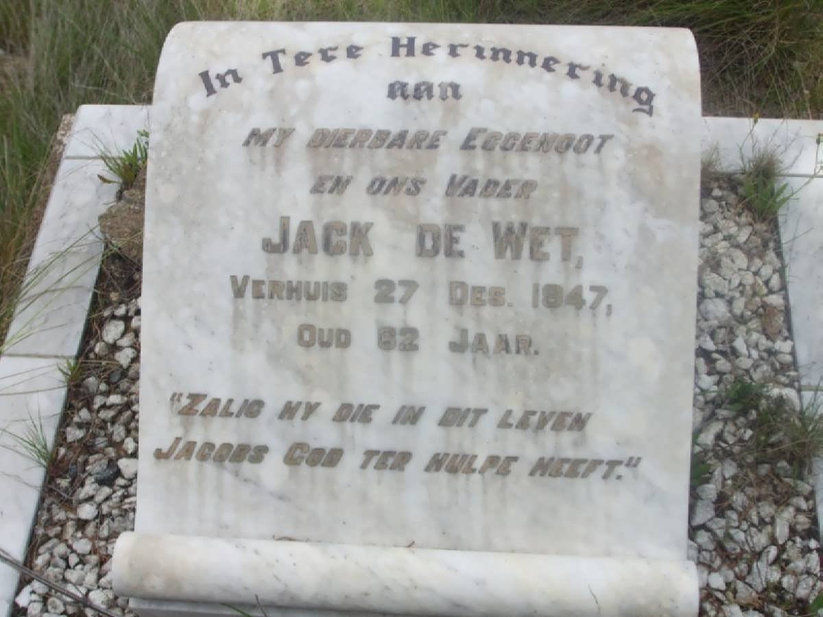 WET Jack, de -1947