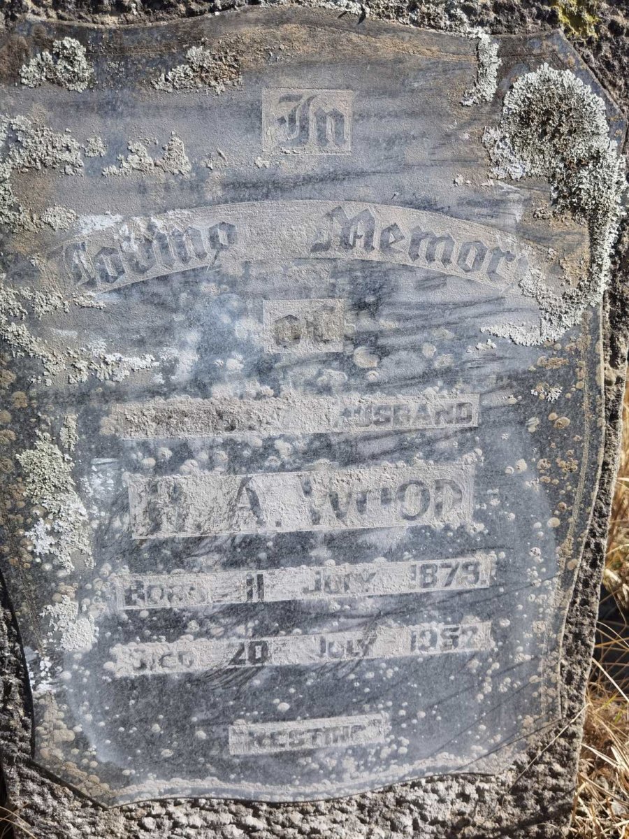 WOOD H.A. 1879-1952