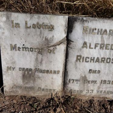 RICHARDS Richard Alfred -1930