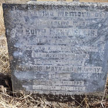 ELLIS Francis Maynard Murray 1889-1966 &amp; Edith Mary CAMPBELL -1954