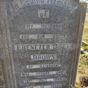 BROWN Ebenezer -1945