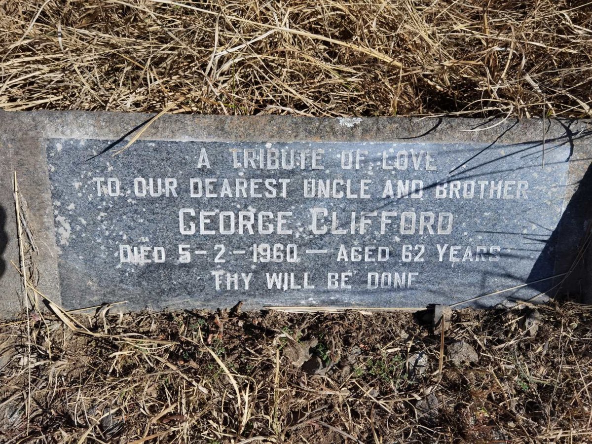 CLIFFORD George -1960