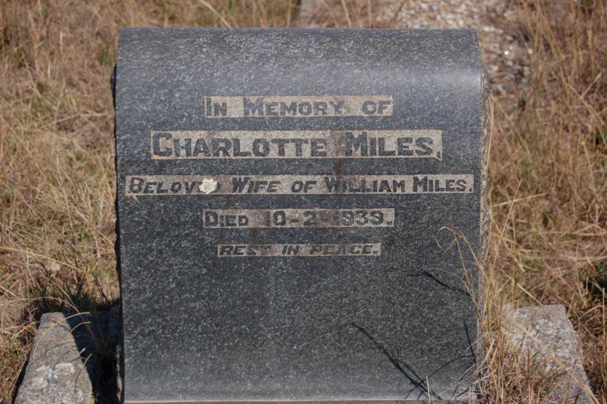 MILES Charlotte -1939