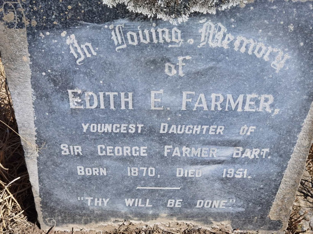 FARMER Edith E. 1870-1951