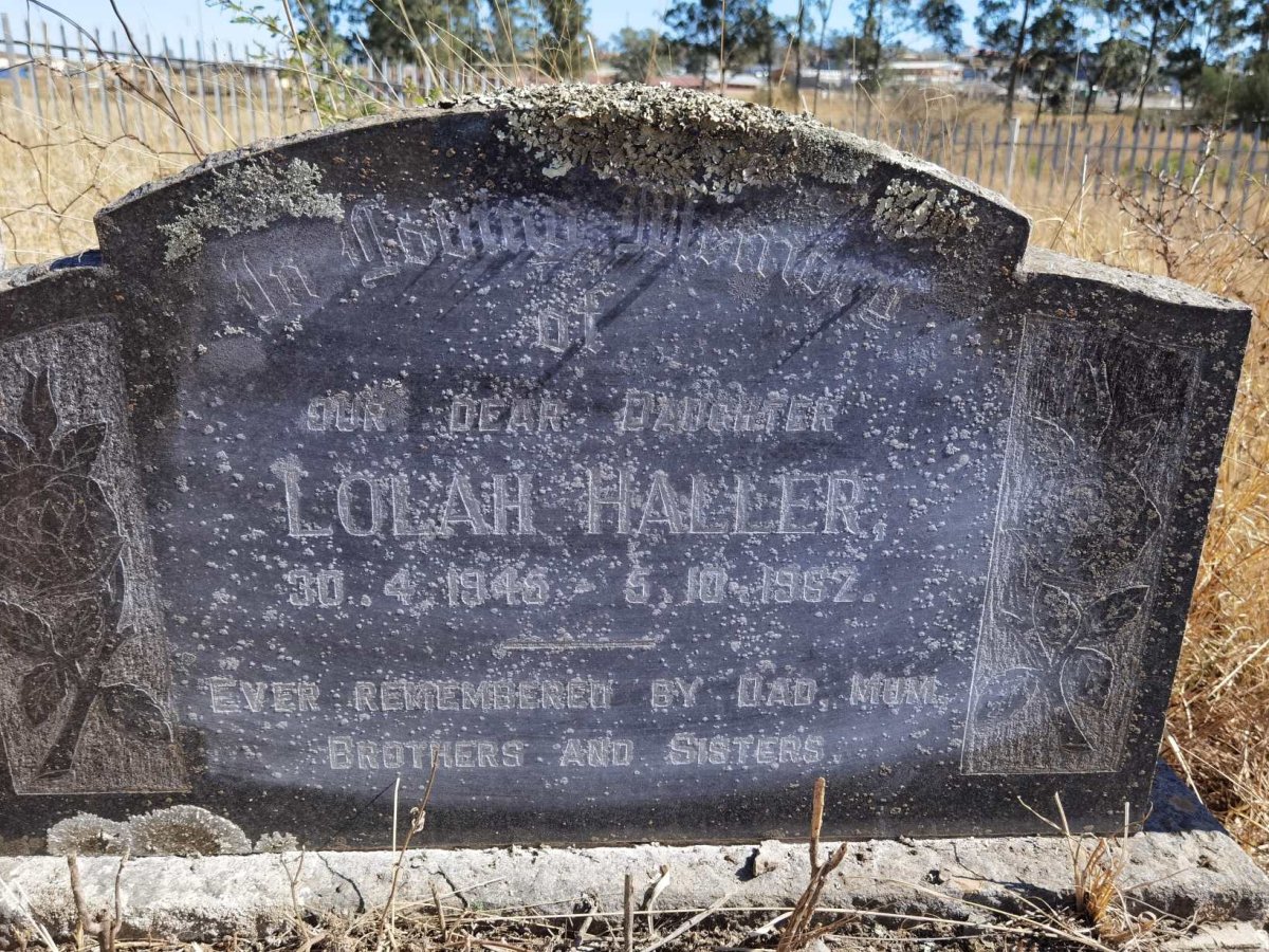 HALLER Lolah 1945-1962