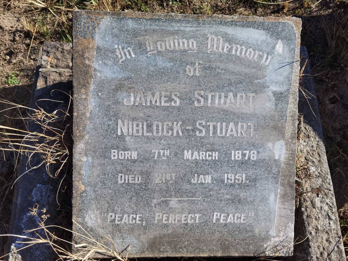 STUART James Stuart, NIBLOCK 1878-1951