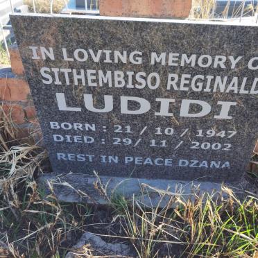 LUDIDI Sithembiso Reginald 1947-2002