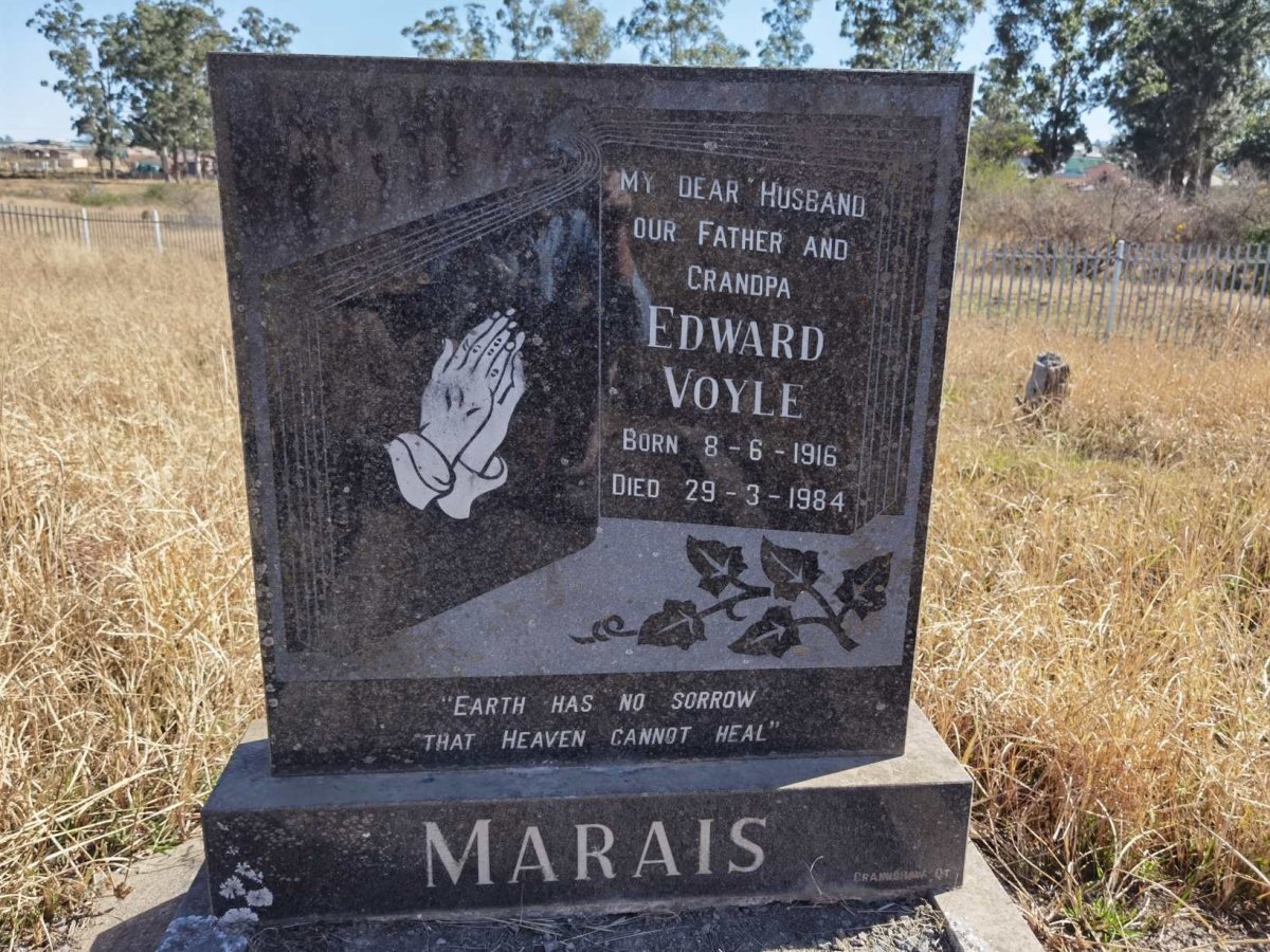 MARAIS Edward Voyle 1916-1984