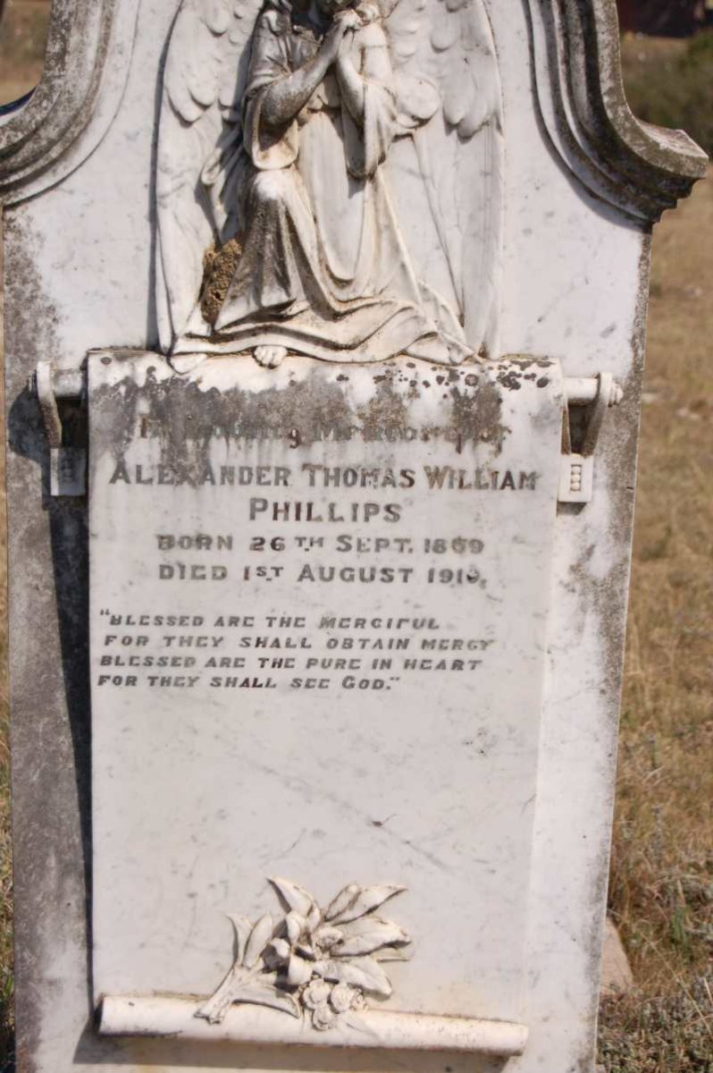 PHILLIPS Alexander Thomas William 1859-1910