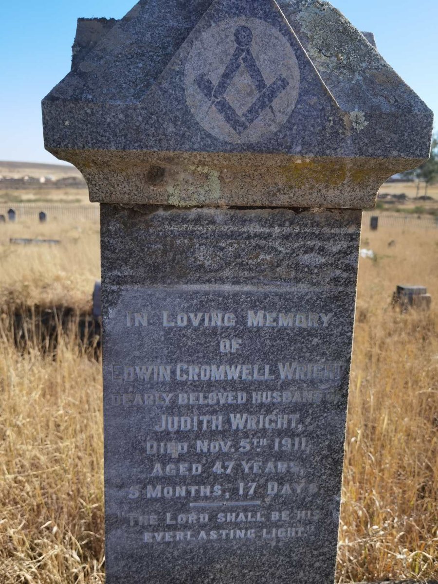 WRIGHT Edwin Cromwell -1911