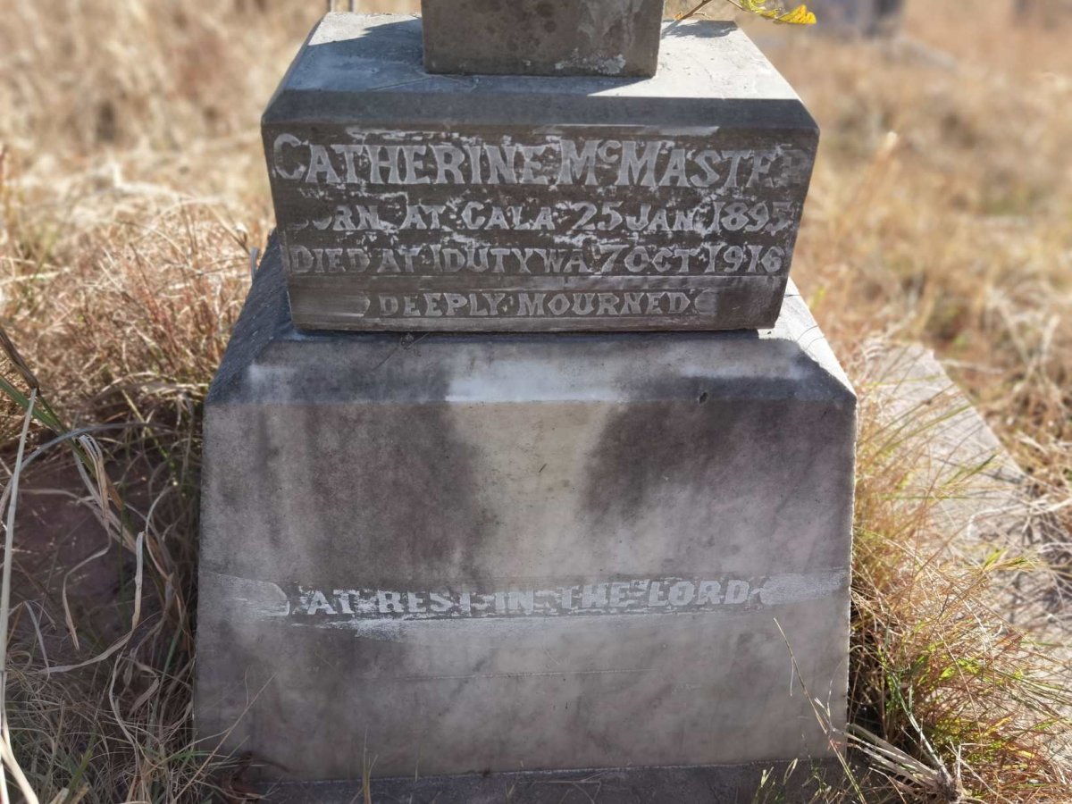 MCMASTER Catherine 1895-1916