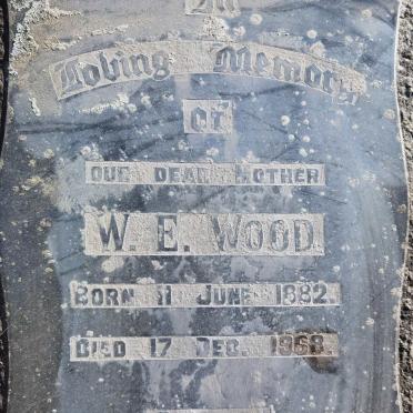 WOOD W.E. 1882-1968