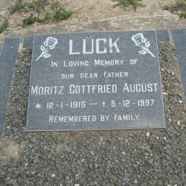 LÜCK Moritz Gottfried August 1915-1997