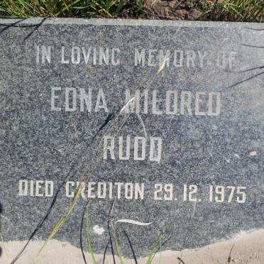RUDD Edna Mildred -1975