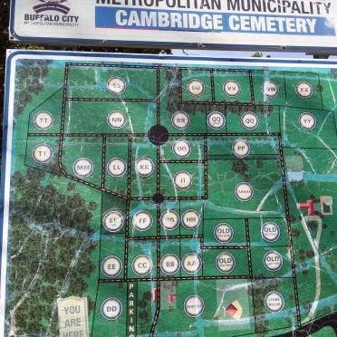 2. Cambridge cemetery map