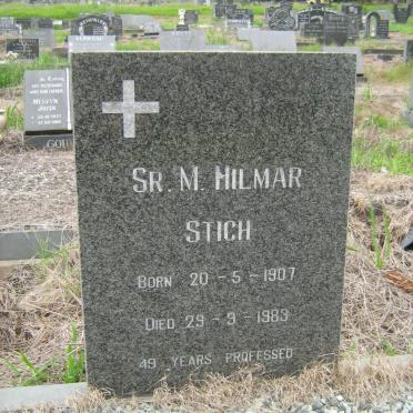 STICH Hilmar 1907-1983