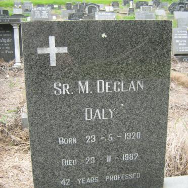 DALY Declan 1920-1982