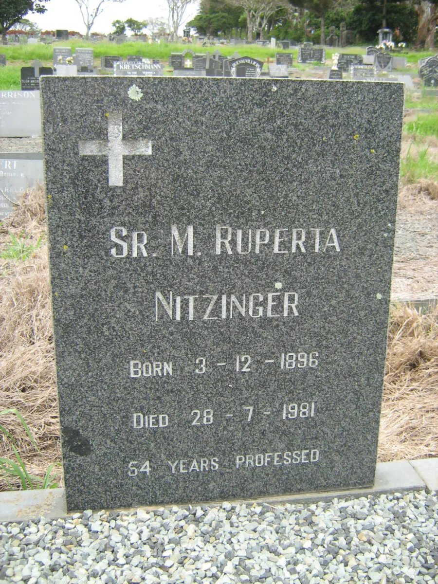 NITZINGER Ruperta 1896-1981