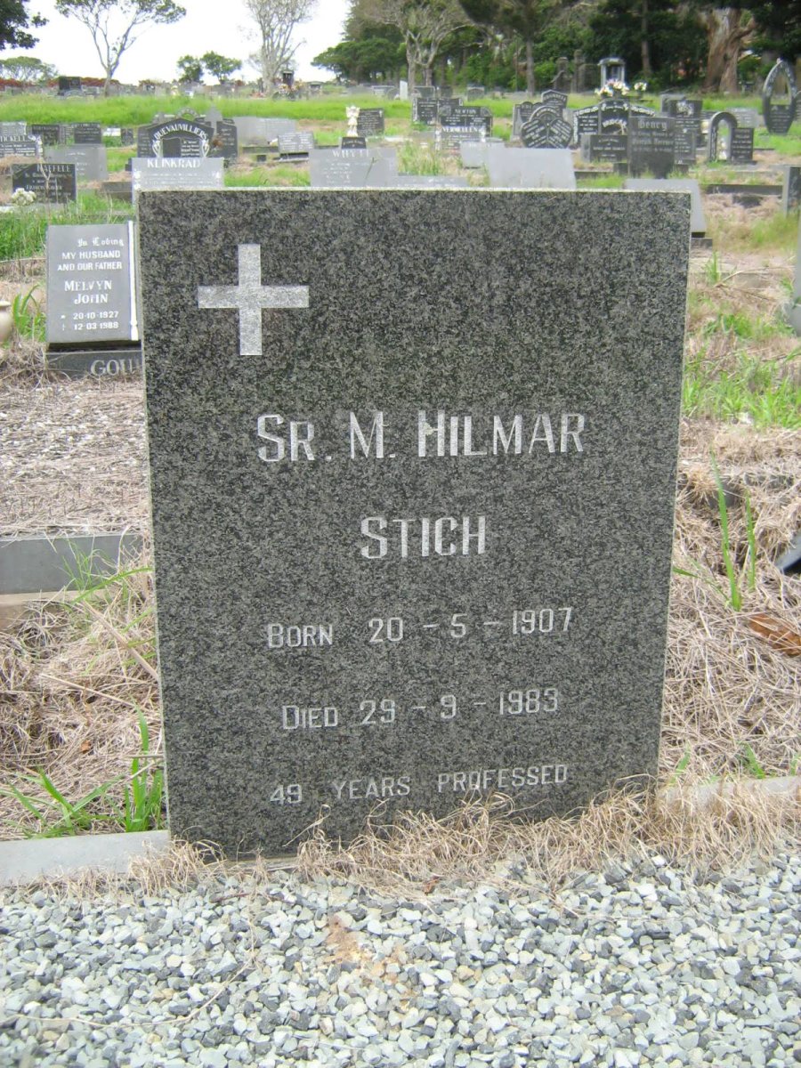 STICH Hilmar 1907-1983