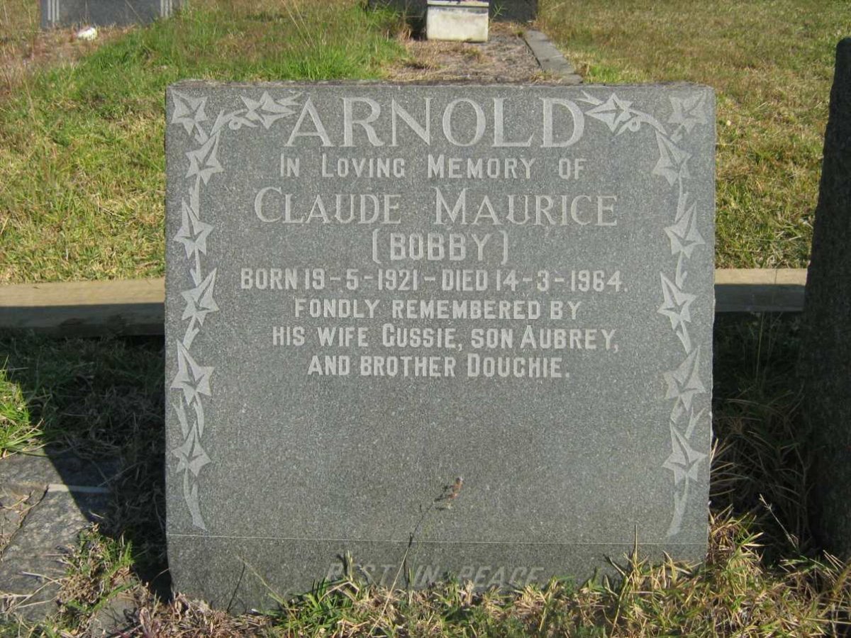 ARNOLD Claude Maurice 1921-1964