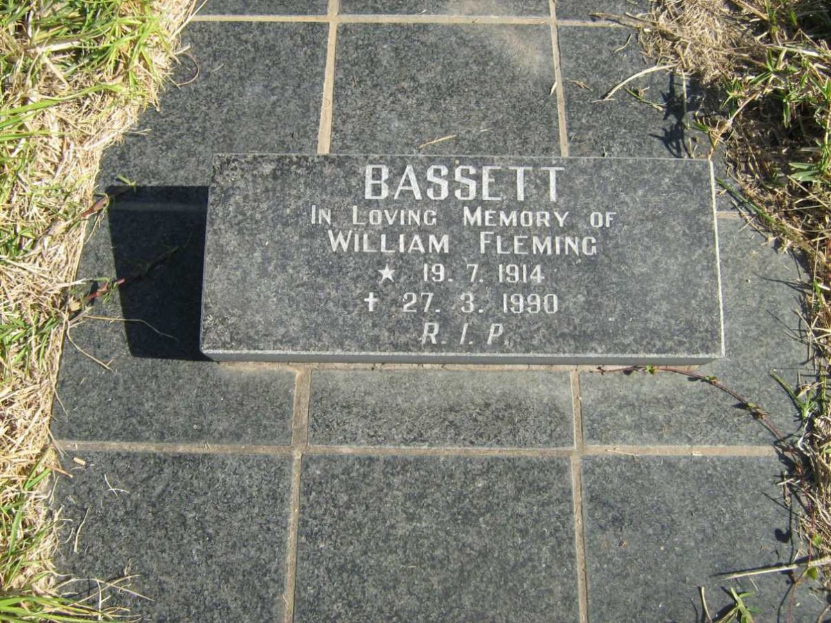 BASSETT William Fleming 1914-1990